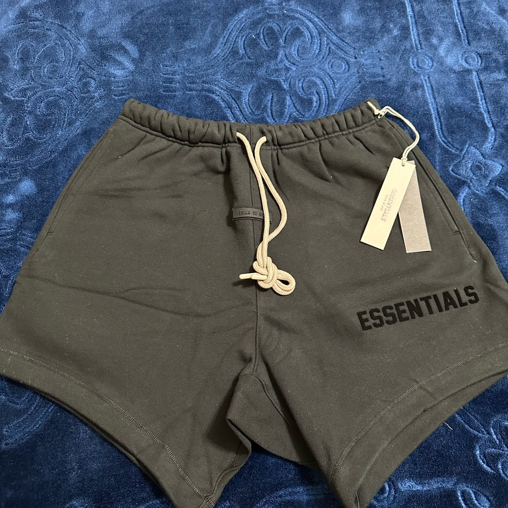 Essentials Olive Green Shorts